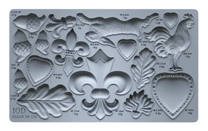 Fleur De Lis Decor Mould