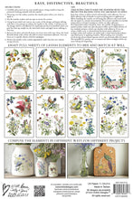 Load image into Gallery viewer, Flora Greca Decor Transfers 8x12 by IOD
