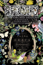 Load image into Gallery viewer, Flora Greca Decor Transfers 8x12 by IOD
