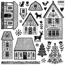 Load image into Gallery viewer, Gingerbread Lane Set by IOD ~Limited Holiday Release (Copy)

