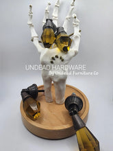 Load image into Gallery viewer, Honey Pot ~ Antique Style Yellow Glass Drop Pulls -4 pc Set
