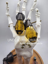 Load image into Gallery viewer, Honey Pot ~ Antique Style Yellow Glass Drop Pulls -4 pc Set
