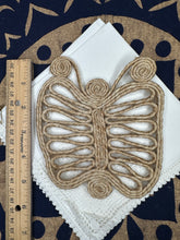 Load image into Gallery viewer, Vintage Wicker Woven Butterfly Coaster - September Live Sale 2026
