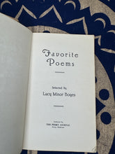 Load image into Gallery viewer, Antique Book "Favorite Poems" 1938 - September Live Sale 2026
