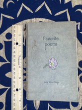 Load image into Gallery viewer, Antique Book "Favorite Poems" 1938 - September Live Sale 2026
