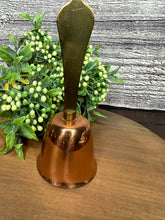 Load image into Gallery viewer, Vintage Brass &amp; Copper Bell
