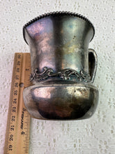 Load image into Gallery viewer, Vintage Poole Silver Co. 922 Quadrup E Plate Etched Creamer
