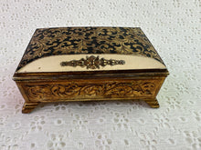 Load image into Gallery viewer, Vintage Gold &amp; Enamel Jewelry Box - Japan
