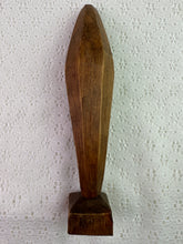 Load image into Gallery viewer, Antique Hand Carved Wood Mary Statue
