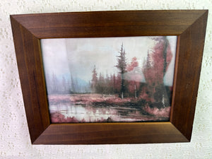 Framed Art Print - Fall Forest Landscape