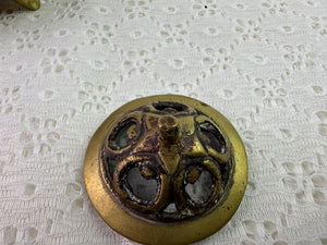 Vintage Brass Incense Burner - India