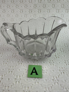 Vintage Pressed Glass