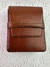 Load image into Gallery viewer, Small Vintage Brown Leather Pouch
