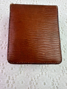 Small Vintage Brown Leather Pouch