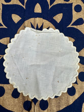 Load image into Gallery viewer, Set of 2 Vintage Doilies with Embroidered Scalloped Edge *as is* - September Live Sale 2026
