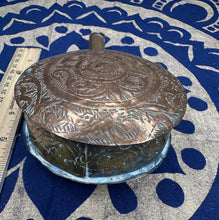 Load image into Gallery viewer, Antique Copper and Brass Butlers Pan - September Live Sale 2026
