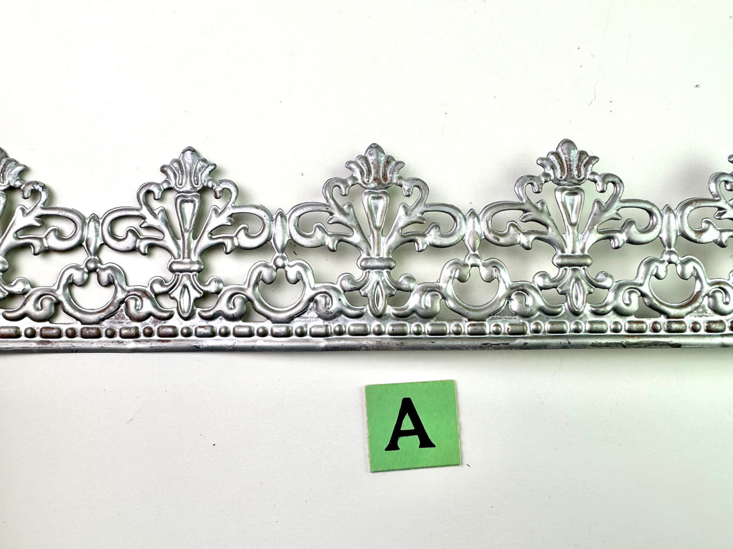 Stamped Metal Lace - 9 1/2 feet