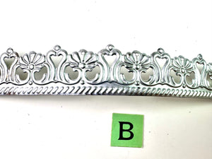 Stamped Metal Lace - 9 1/2 feet