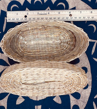 Load image into Gallery viewer, Vintage Oval Wicker Box with Lid - September Live Sale 2026
