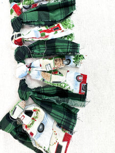 Christmas Garland Banner 55" ~Hand Made