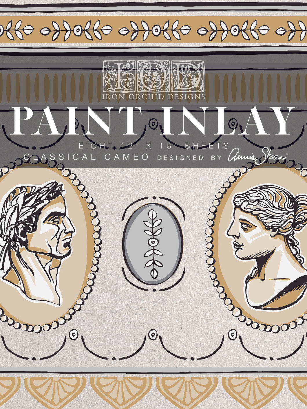 Classical Cameo Paint Inlay ~ Designed by Annie Sloan