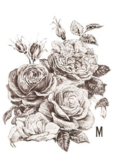 Load image into Gallery viewer, May&#39;s Roses Decor Transfer Set
