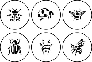 Insects Stencil Set by JRV