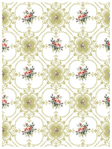 Lattice Rose Paint Inlay