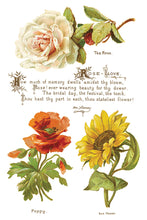 Load image into Gallery viewer, Lover of Flowers Decor Transfers 8 x 12
