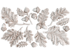 Oak Leaves & Acorns Decor Mould