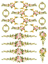 Load image into Gallery viewer, Petite Fleur Pink Paint Inlay
