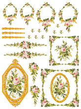 Load image into Gallery viewer, Petite Fleur Pink Paint Inlay
