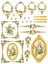 Load image into Gallery viewer, Petite Fleur Pink Paint Inlay
