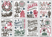 Load image into Gallery viewer, The North Pole Co. 8x12 Paint Inlay by IOD *Limited Holiday Release
