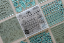 Load image into Gallery viewer, A Timely Tale Stamp Set 6x6 by IOD
