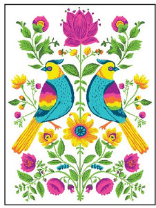 Vida Flora Paint Inlay ~Designed by Debi Beard