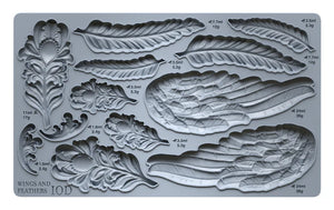 Wings & Feathers Decor Mould