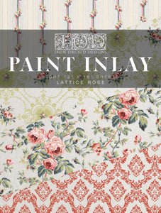 Lattice Rose Paint Inlay