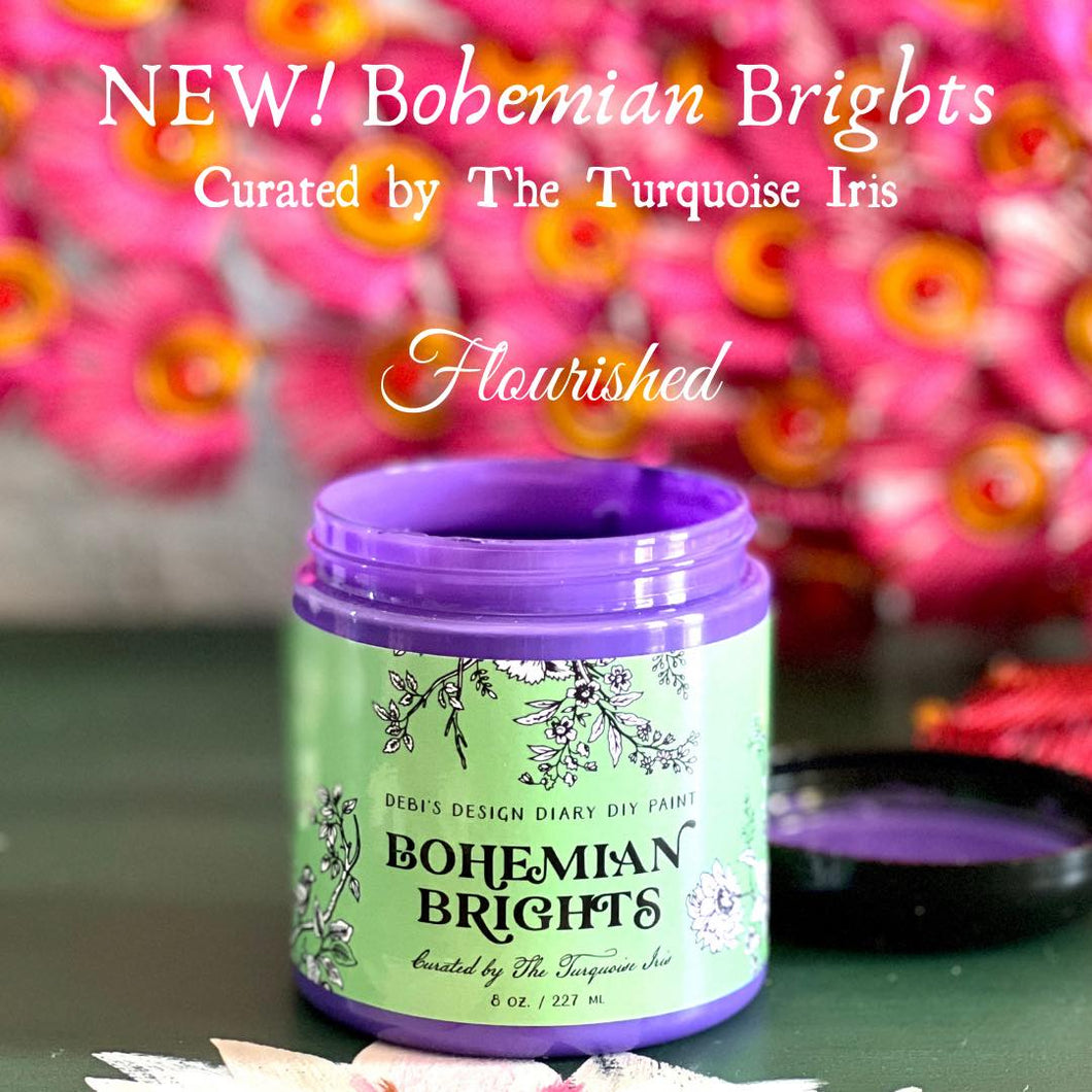 Flourished ~Bohemian Brights by DIY Paint