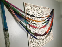 Load image into Gallery viewer, Bohemian Sari Silk Garland Banner 30 feet ~Hand Made
