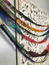 Load image into Gallery viewer, Bohemian Sari Silk Garland Banner 30 feet ~Hand Made
