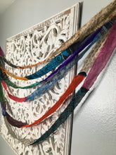 Load image into Gallery viewer, Bohemian Sari Silk Garland Banner 30 feet ~Hand Made
