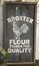 Load image into Gallery viewer, Handmade Rustic Style Sign - Rooster
