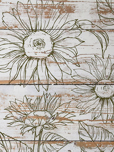 Sunflowers Decor Stamp Set