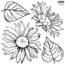 Load image into Gallery viewer, Sunflowers Decor Stamp Set
