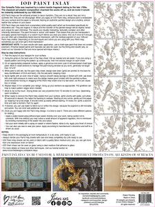 Grisaille Toile Paint Inlay *Limited Release