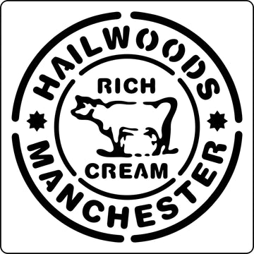 Manchester Cream Stencil by JRV