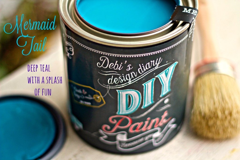 Mermaid Tail ~ DIY Paint