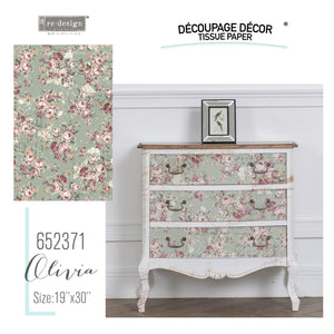 Olivia Decopage Paper