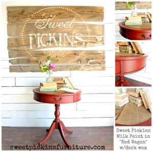 Red Wagon ~Sweet Pickins Milk Paint